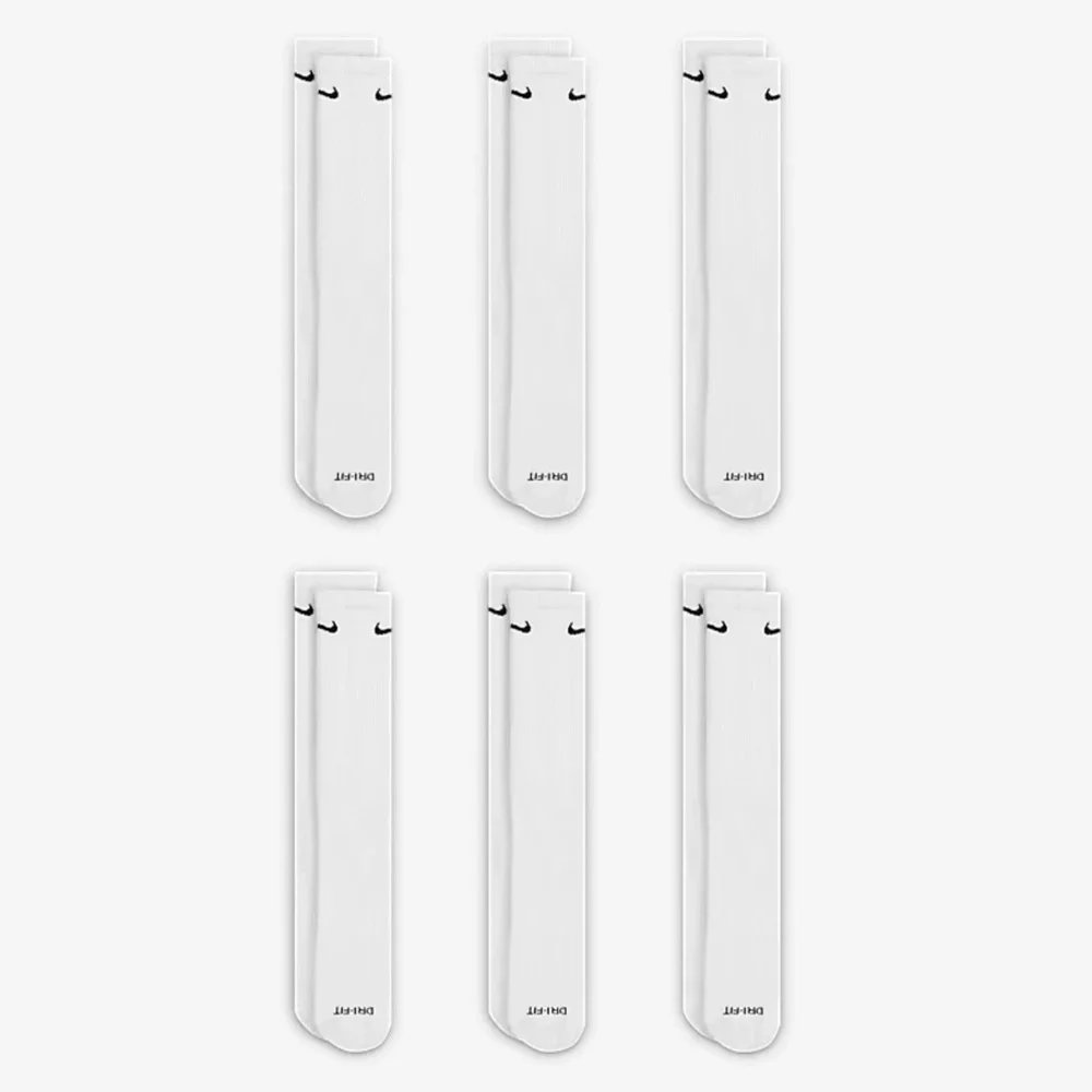 Nike Training Crew Socks (6 Pairs) Nike Everyday Cushioned